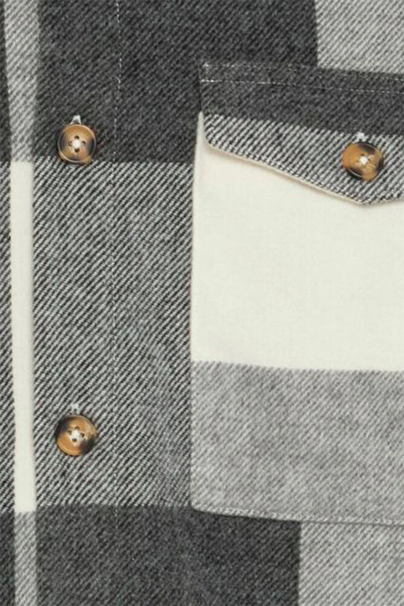 Solid Manheim Shirt Castlerock - Image 3
