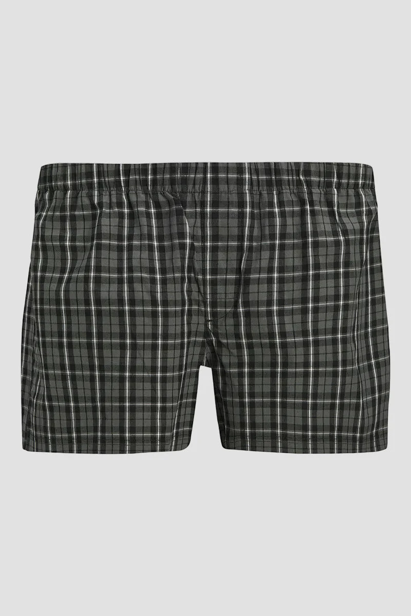 Jack & Jones Milano Woven Boxers 3 Pack Poppy Seed - Image 3