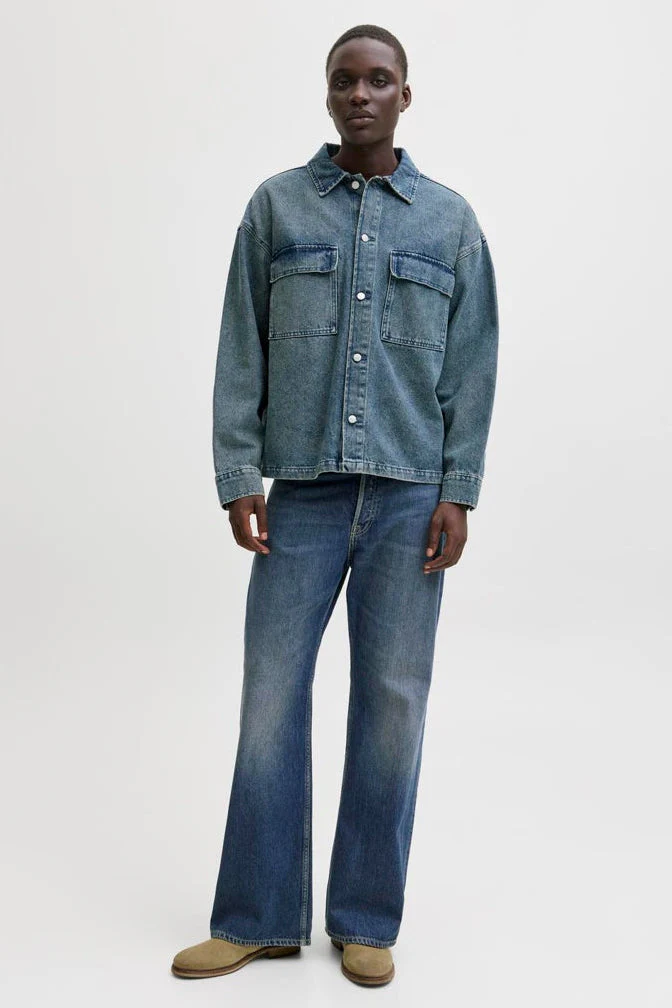 Jack & Jones Toby Flared Fit 918 Blue Denim - Image 2