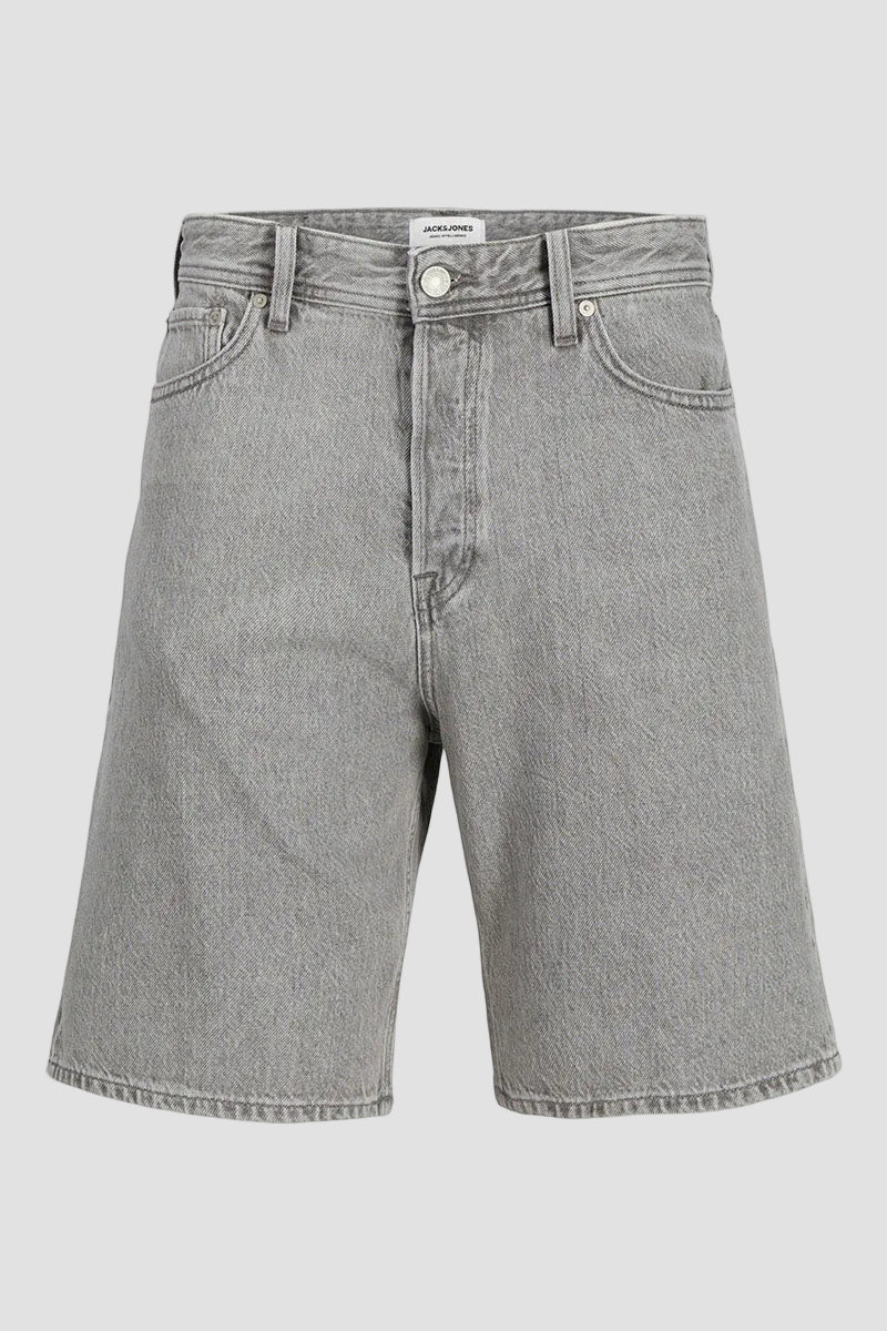 Jack & Jones Alex Baggy Fit Shorts 331 Grey Denim - Image 6