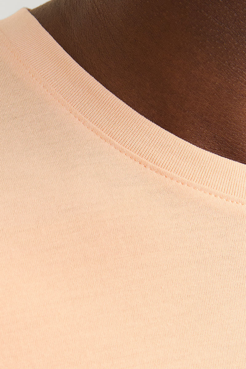 Jack & Jones Organic Basic Tee Peach Parfait - Image 3