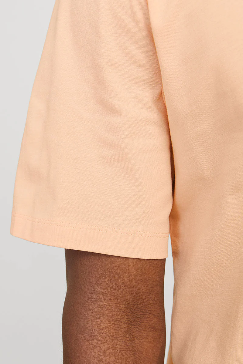 Jack & Jones Organic Basic Tee Peach Parfait - Image 4