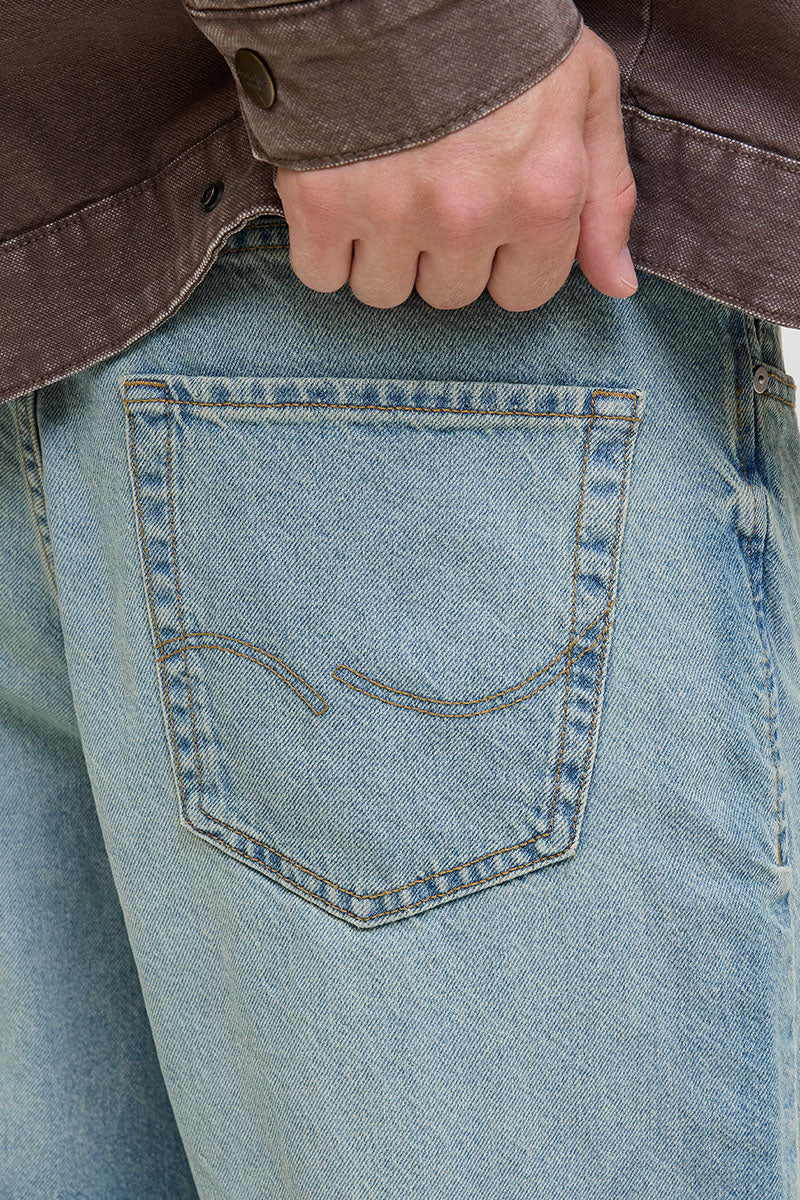 Jack & Jones Dave Wide Fit 082 Blue Denim - Image 3