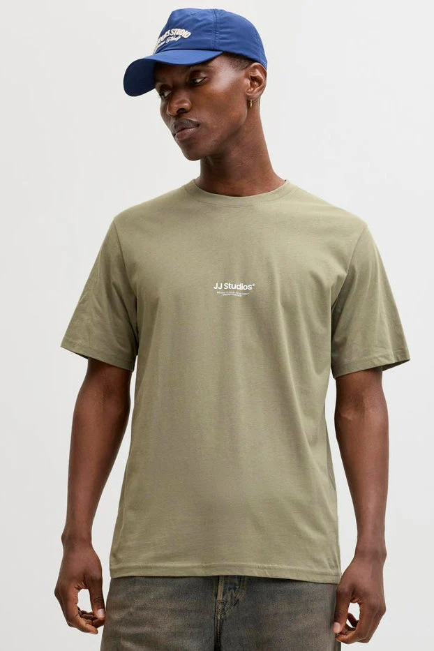 Jack & Jones Soho Relaxed Fit Tee Vetiver