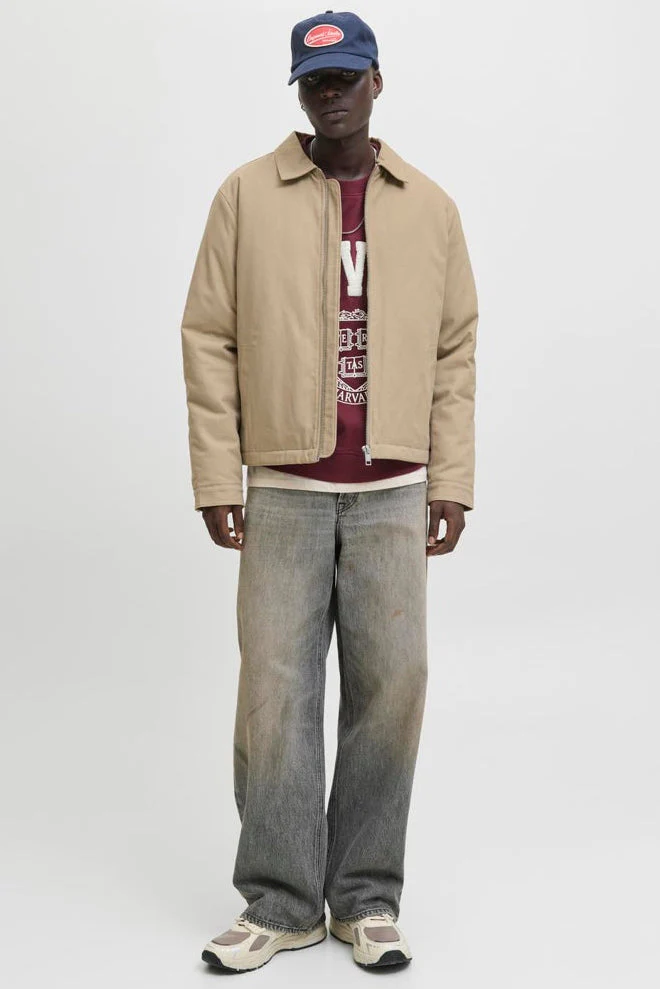 Jack & Jones Dover Worker Jacket Crockery - Image 2