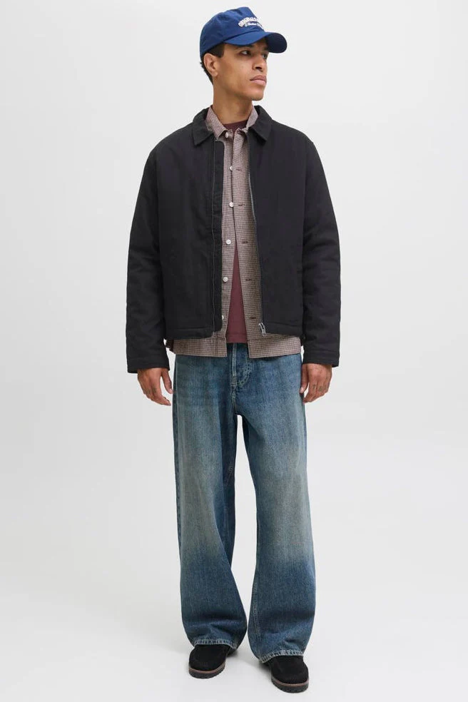 Jack & Jones Dover Worker Jacket Black - Image 2