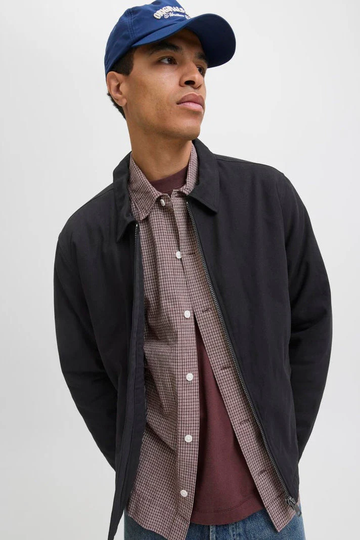 Jack & Jones Dover Worker Jacket Black - Image 4
