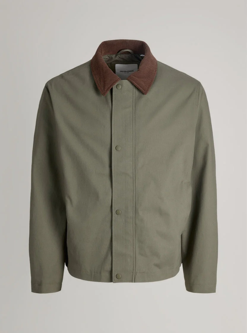 Jack & Jones Graham Worker Jacket Dusty Olive - Image 7