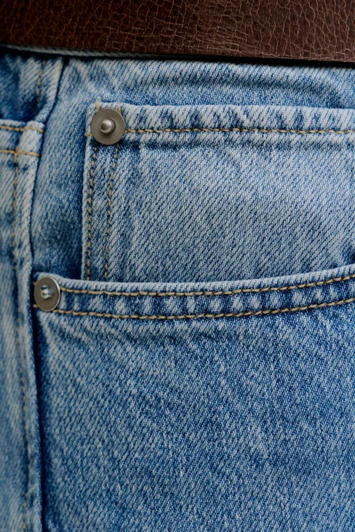 Jack & Jones Dave Wide Fit 200 Blue Denim - Image 6