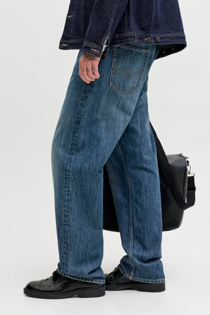 Jack & Jones Alex Baggy Fit 498 Blue Denim - Image 7