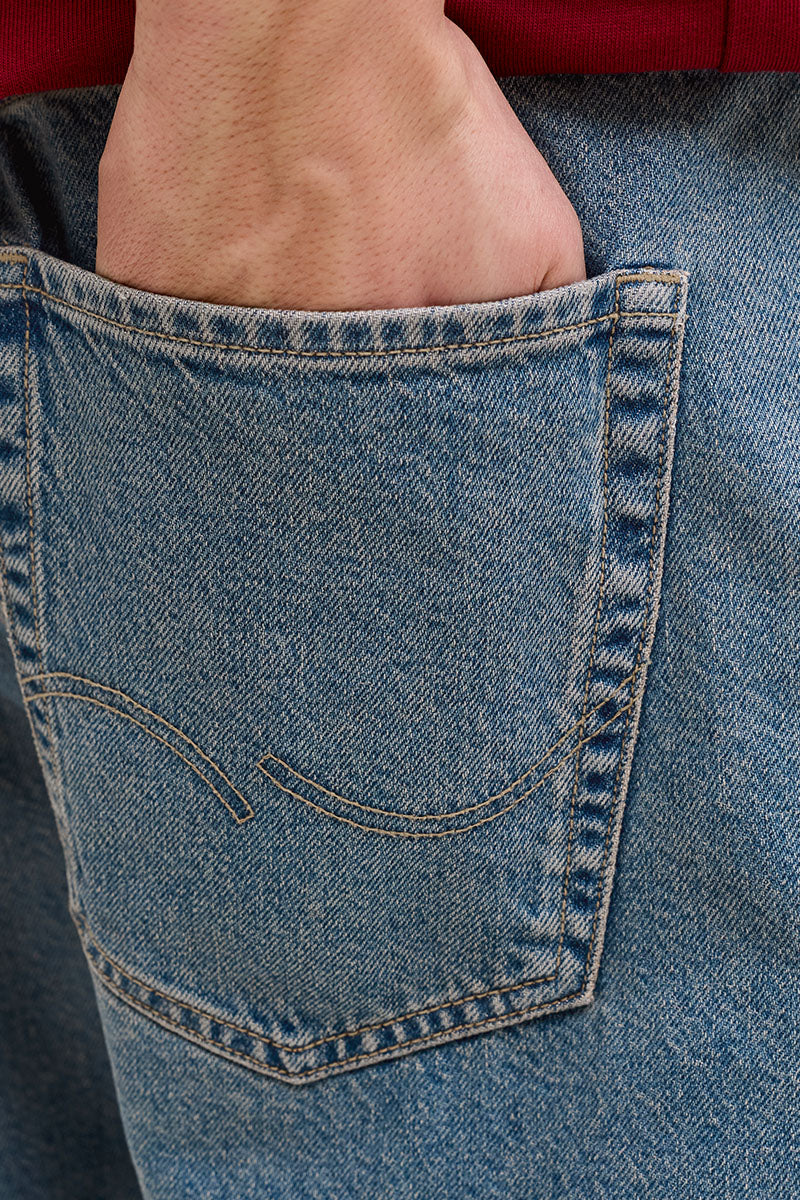 Jack & Jones Tony Loose Fit SQ Blue Denim - Image 4