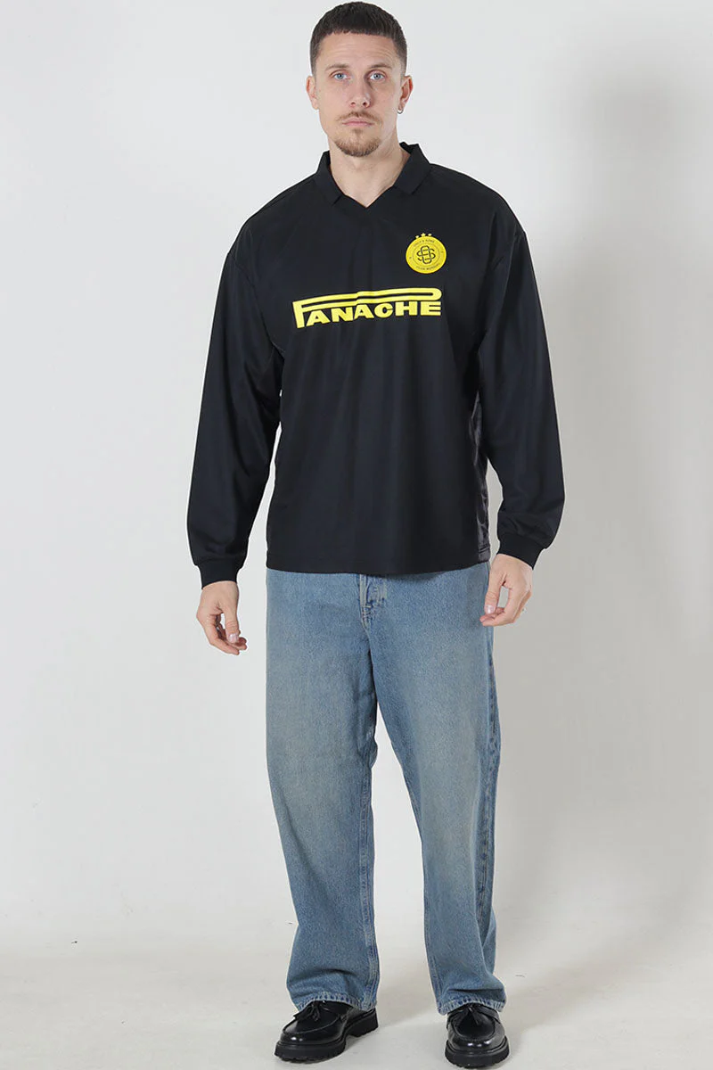 ONLY & SONS Zidan Relaxed Fit Resort Tee Black - Image 2