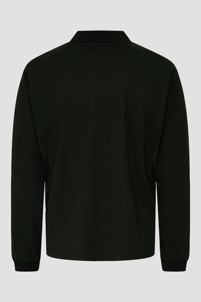 ONLY & SONS Zidan Relaxed Fit Resort Tee Black - Image 5