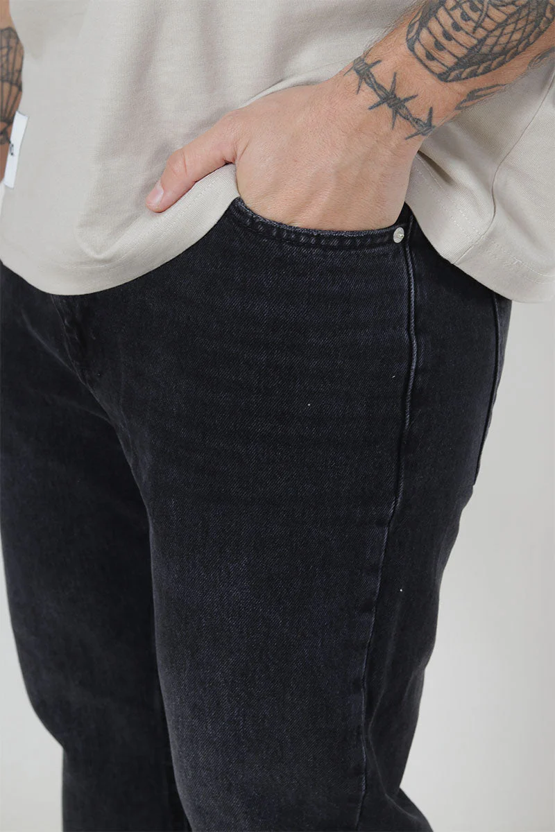 ONLY & SONS Gibb Bootcut Jeans 6466 Washed Black - Image 4