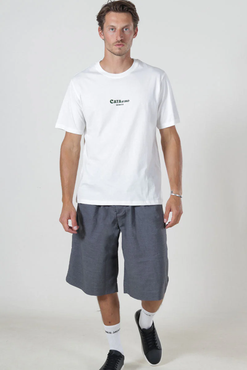 Jack & Jones Bradley Relaxed Fit Fruits Tee Cloud Dancer - Image 2