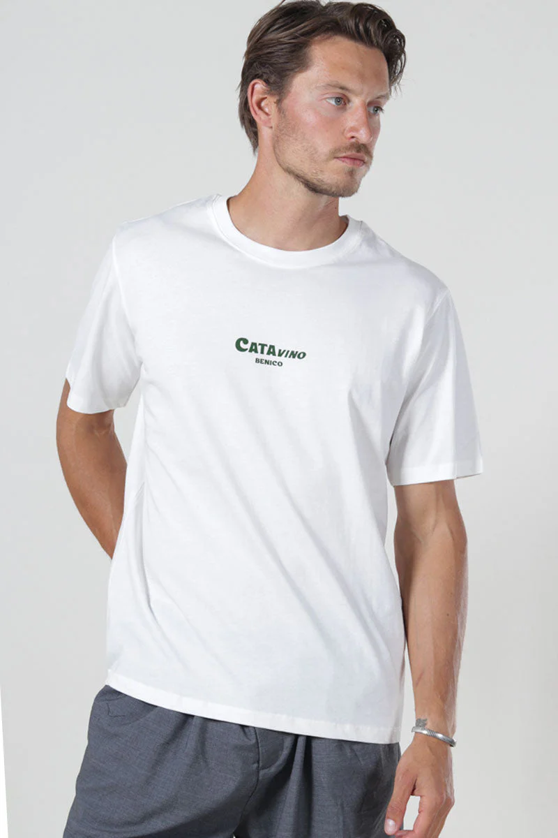 Jack & Jones Bradley Relaxed Fit Fruits Tee Cloud Dancer - Image 3