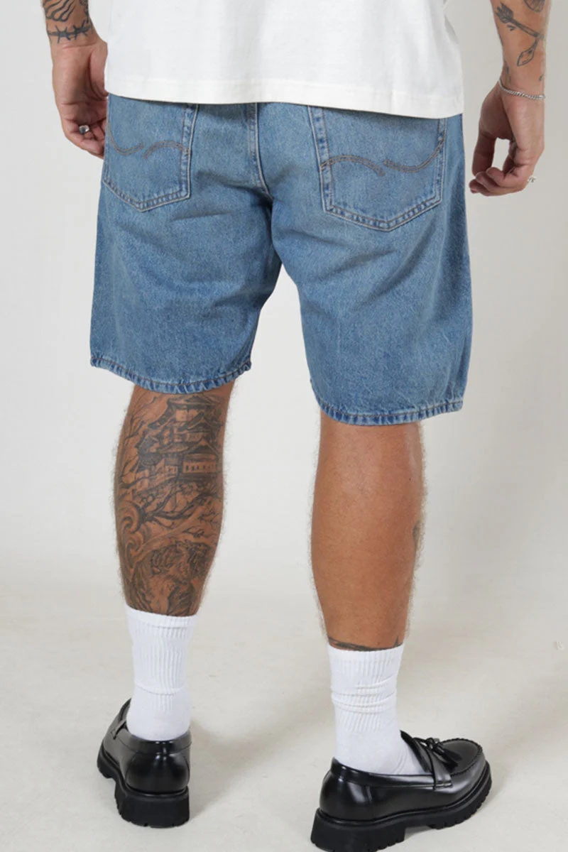 Jack & Jones Tony Loose Fit Shorts 404 Blue Denim - Image 4