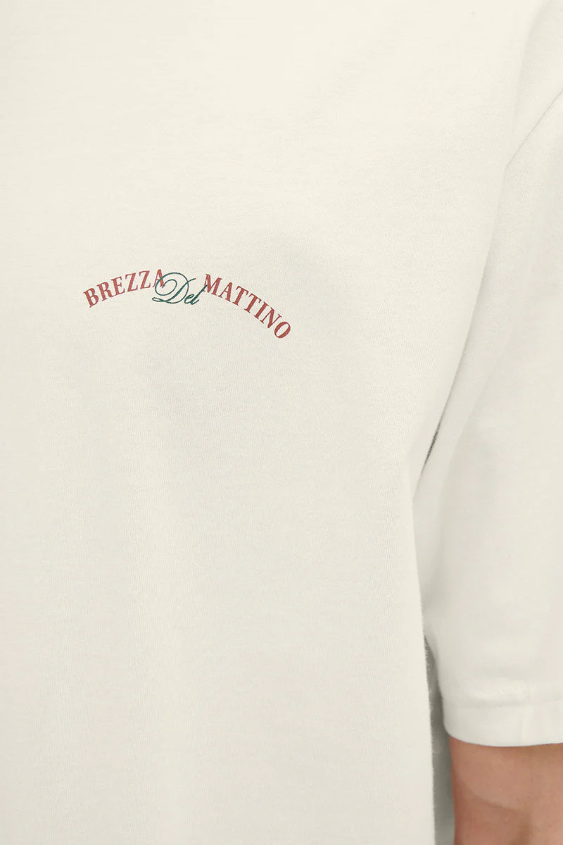 Jack & Jones Hydra Cutout Tee Antique White - Image 4