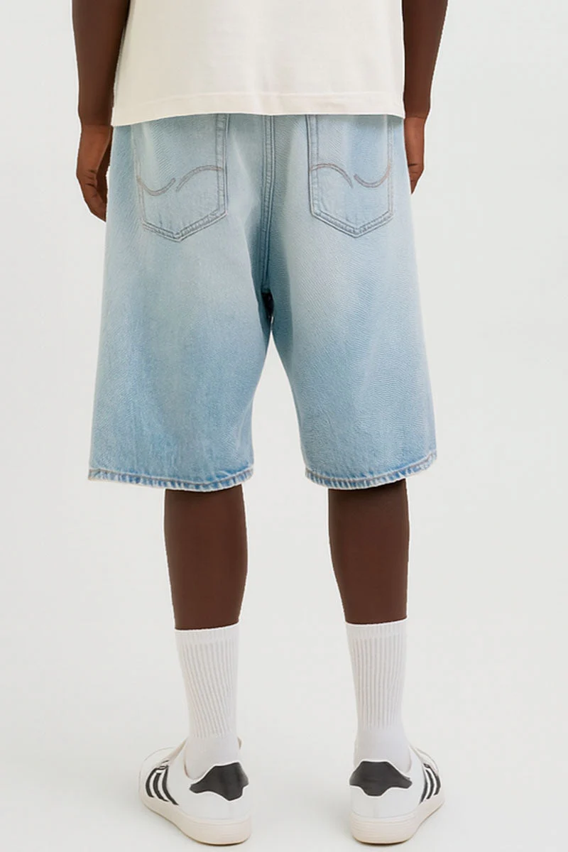 Jack & Jones Ron Original Shorts 228 Blue Denim - Image 5