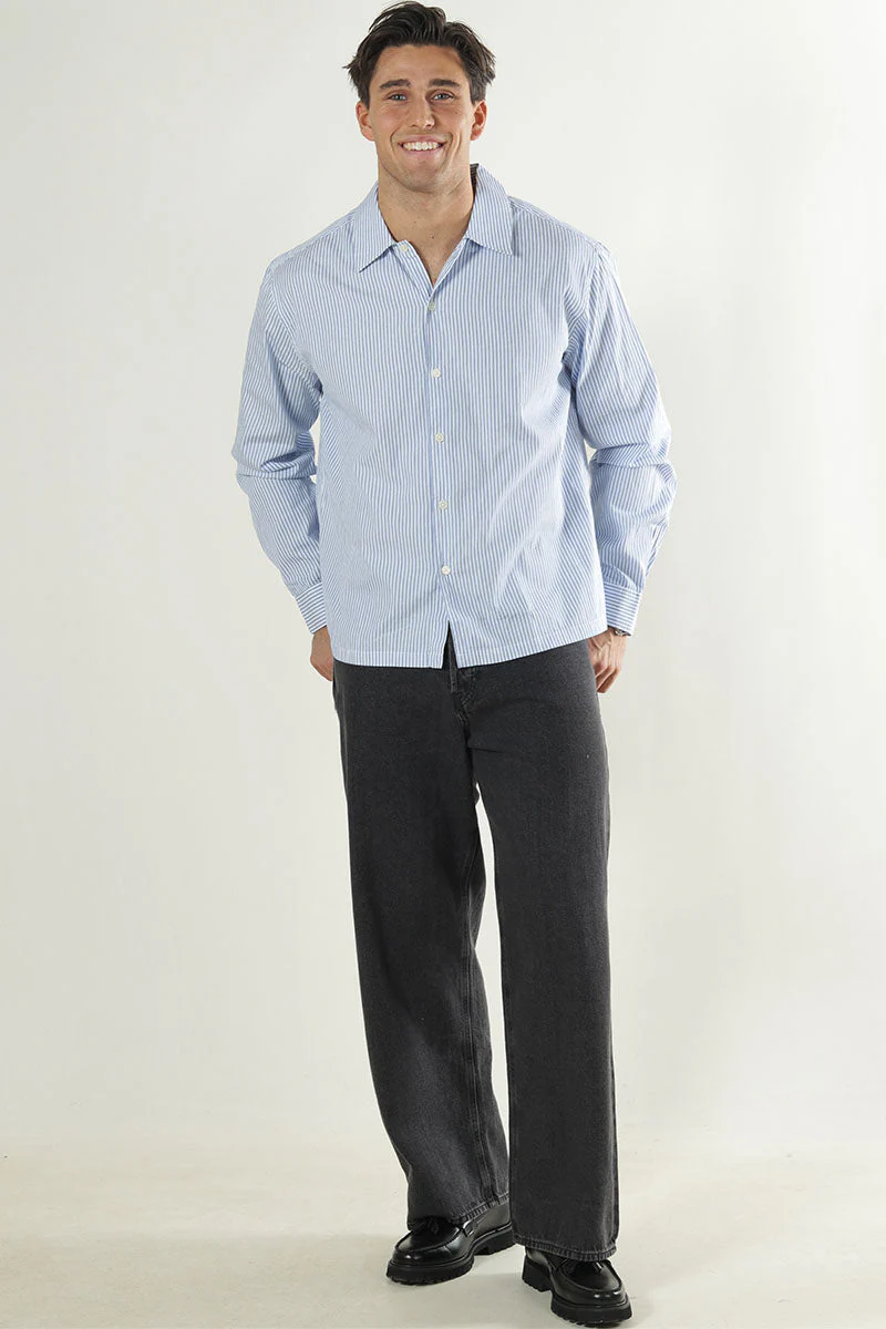 Only & Sons Opaline Relax  Ls Shirt Bright White - Image 2