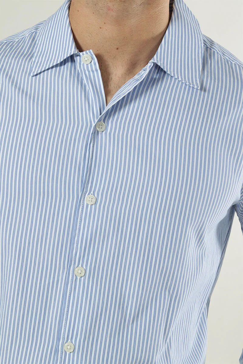 Only & Sons Opaline Relax  Ls Shirt Bright White - Image 5