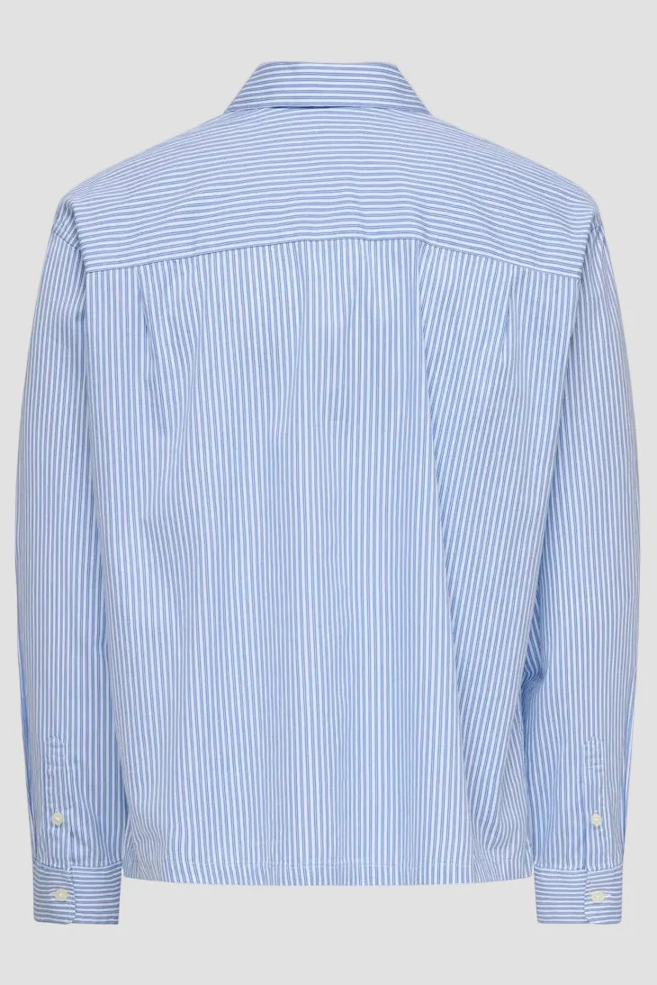 Only & Sons Opaline Relax  Ls Shirt Bright White - Image 8