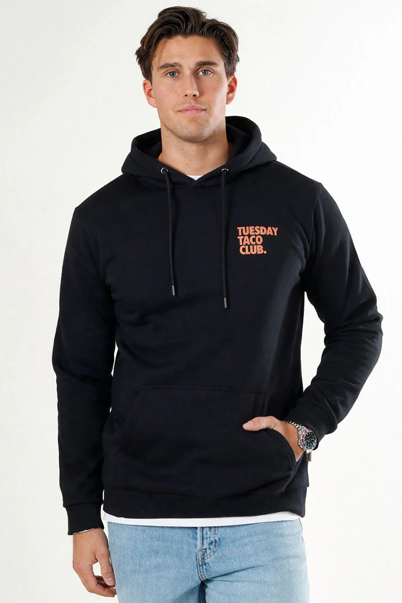Only & Sons Ceres Food Fiesta Reg Hoodie Black - Image 2