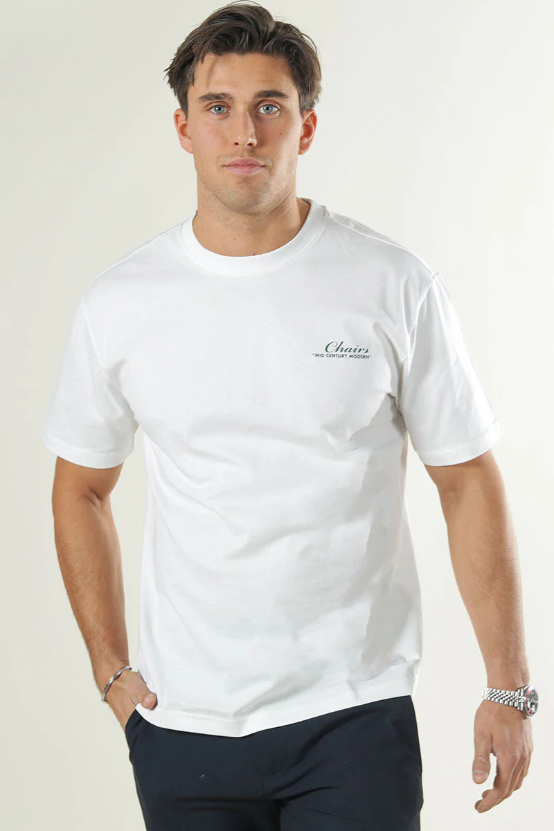 Only & Sons Fred Life Rlx Print Tee Bright White - Image 4