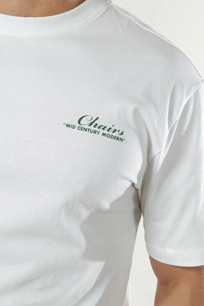 Only & Sons Fred Life Rlx Print Tee Bright White - Image 5