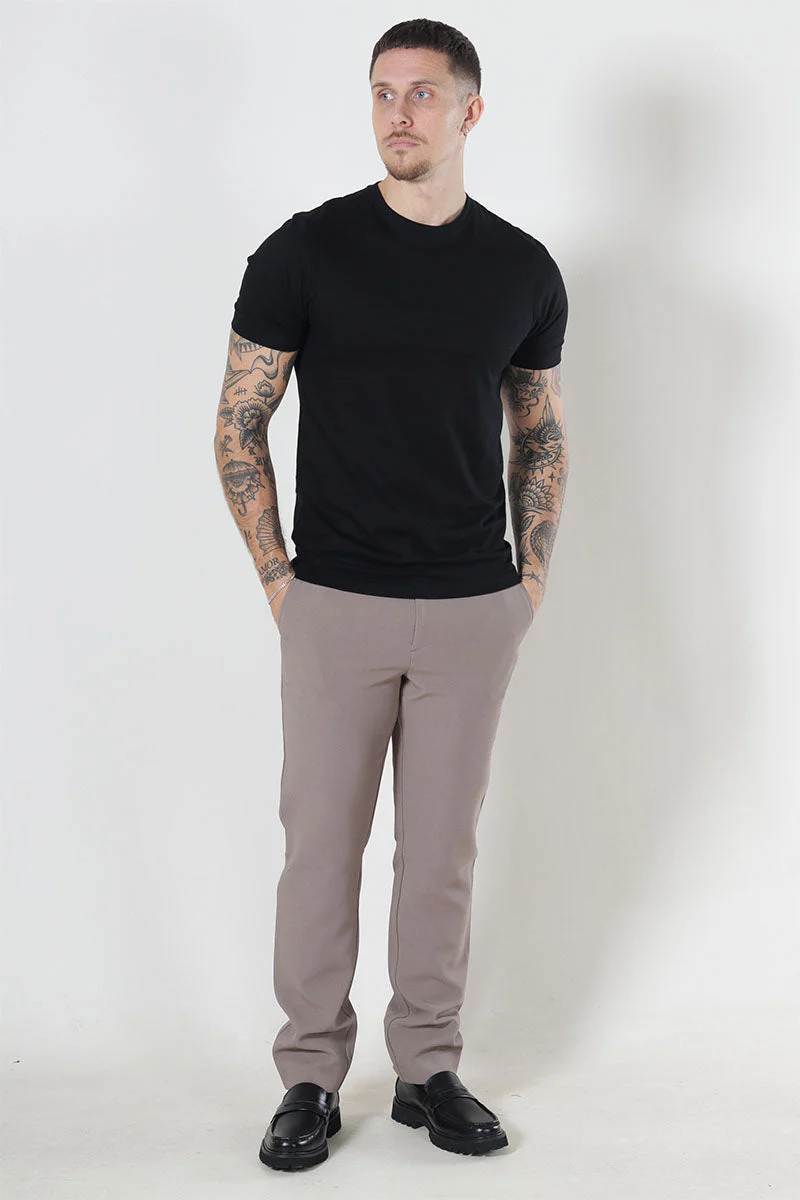 JEFF Matthew Tapered Pants White Pepper - Image 2