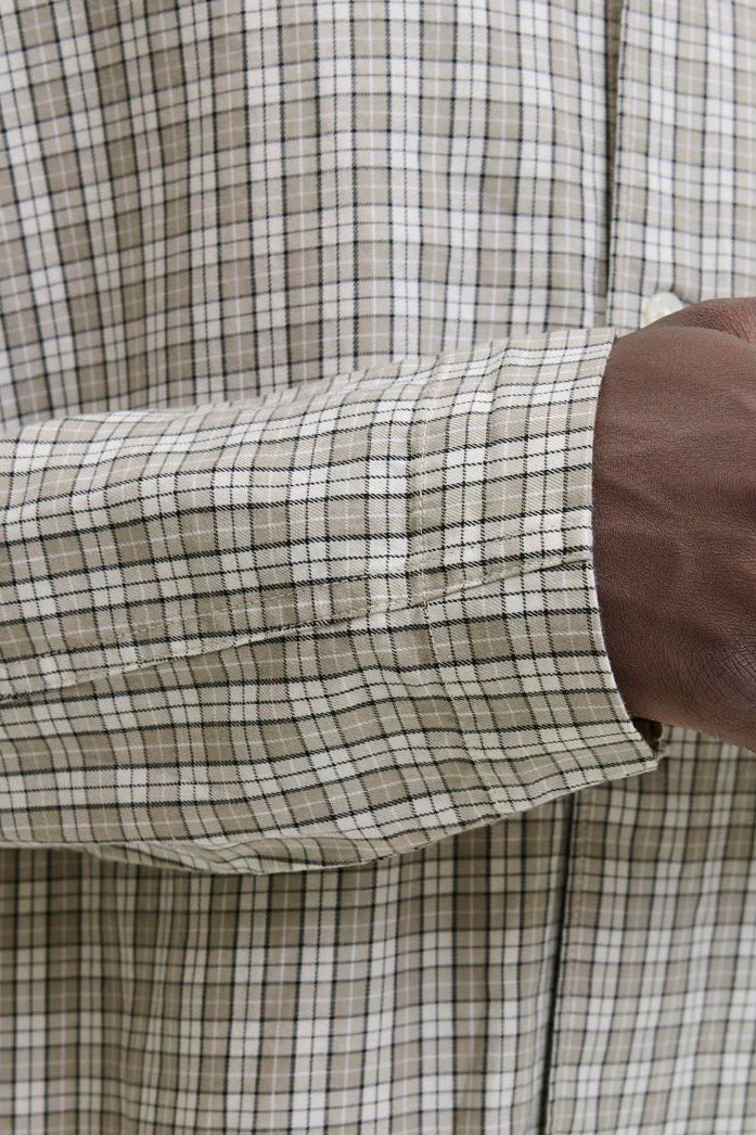 Jack & Jones Austin Clean Check Shirt Moonbeam - Image 6