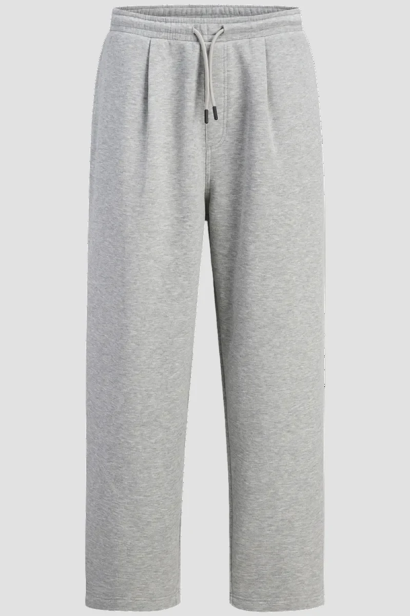 Jack & Jones Evan Bradley Loose Fit Sweat Pants Light Grey Melange - Image 5