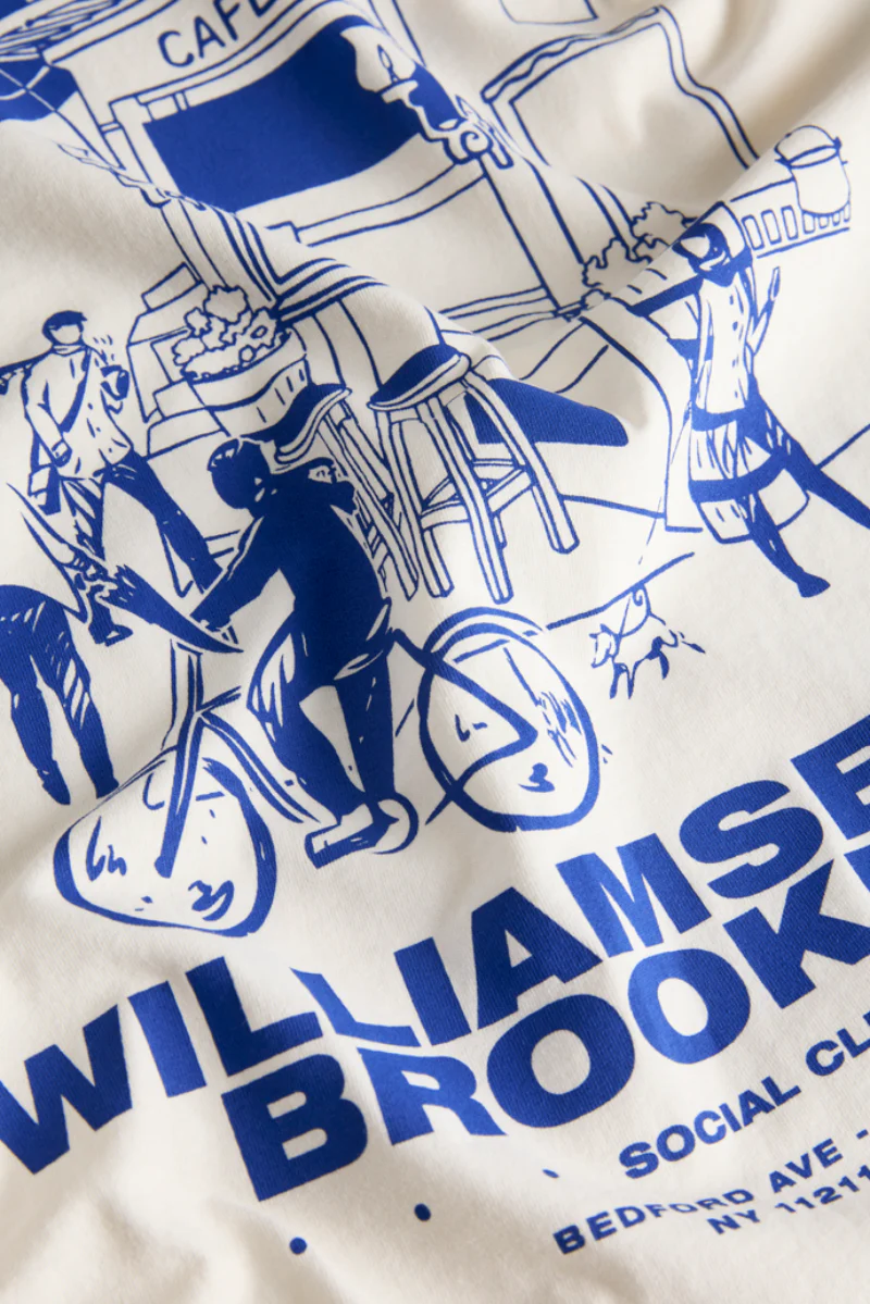 Jack & Jones Williamsburg Tee Egret - Image 5