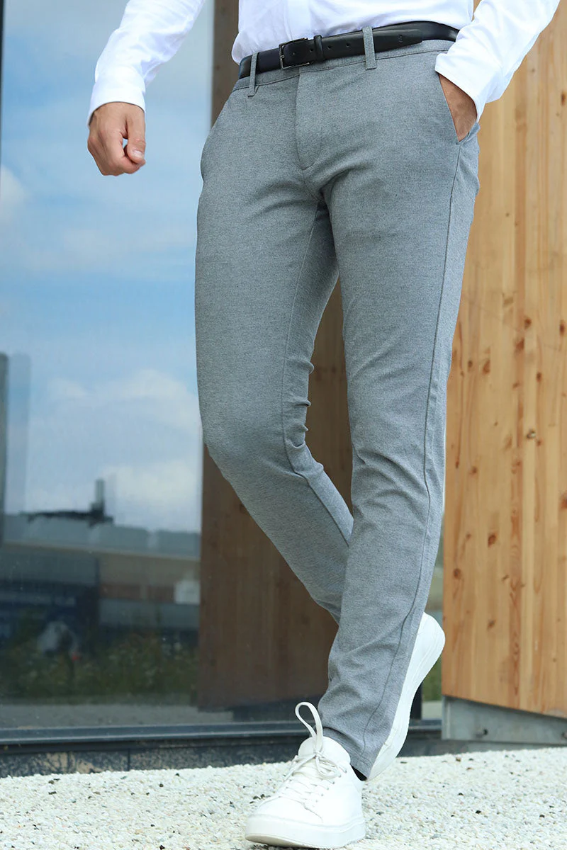 Only & Sons Mark Pants Medium Grey Melange - Image 4