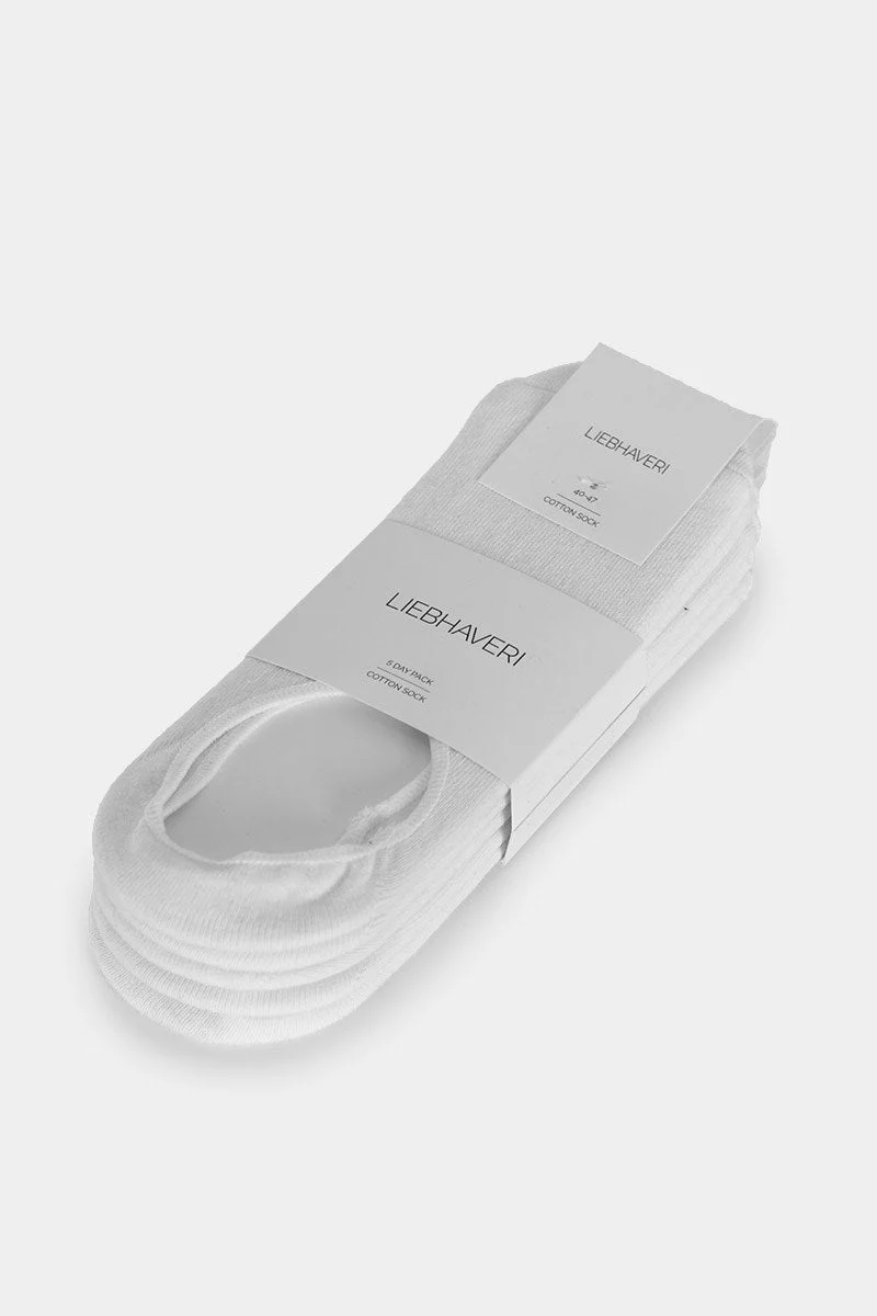 Liebhaveri Invisible Sock White - Image 2