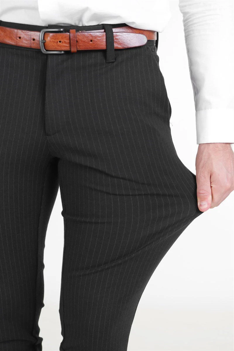Only & Sons Mark Pant Stripe Black - Image 3