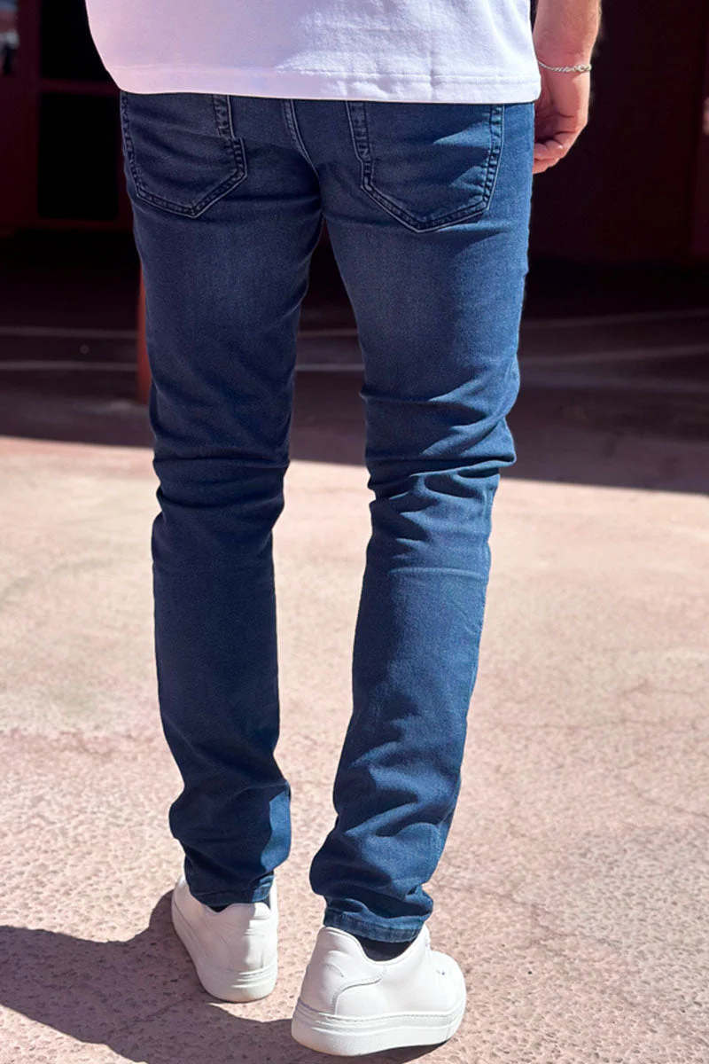 Only & Sons Loom Slim Fit Dark Blue - Image 5