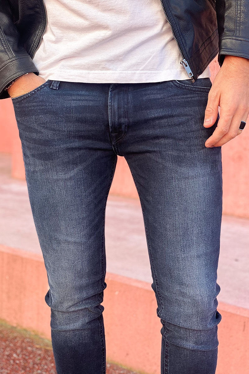 Jack & Jones Liam Skinny Fit 004 Blue Denim - Image 4