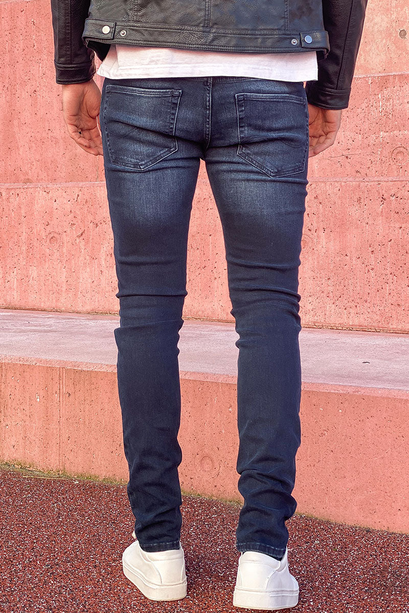Jack & Jones Liam Skinny Fit 004 Blue Denim - Image 5