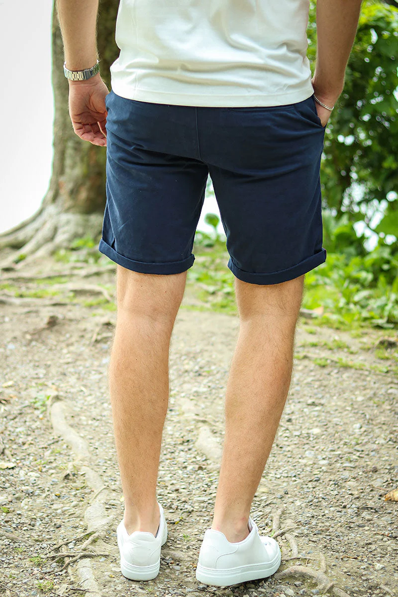 Jack & Jones Bowie Chino Shorts Navy Blazer - Image 5