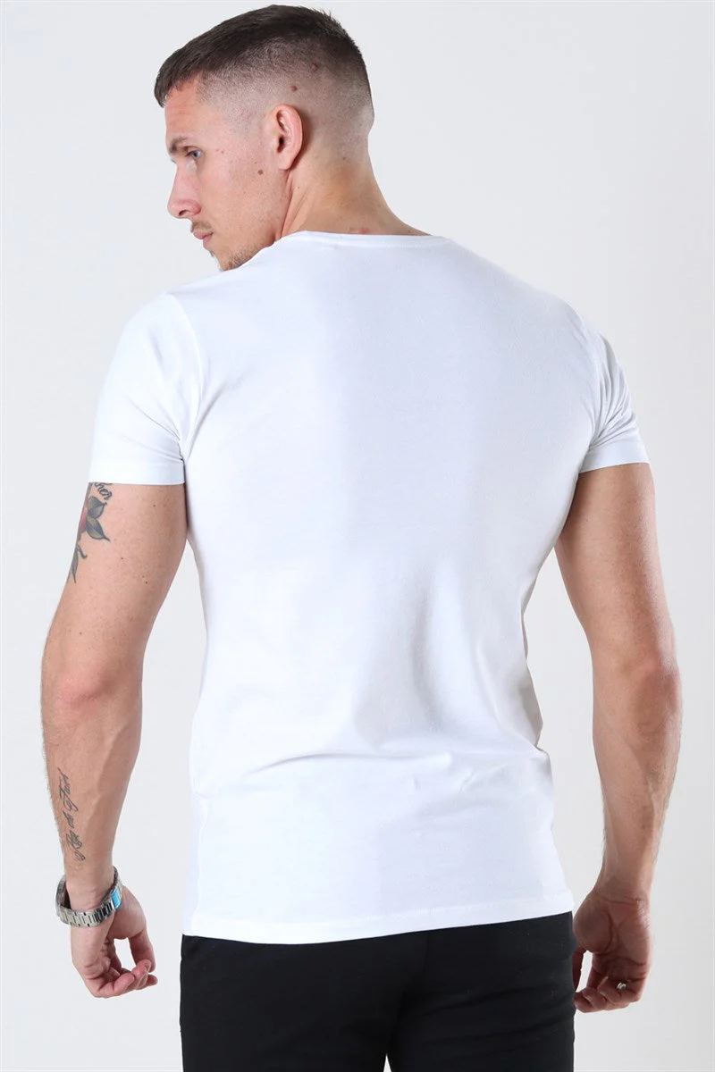 Basic Brand Shape T-shirt 2-Pack White - Image 4