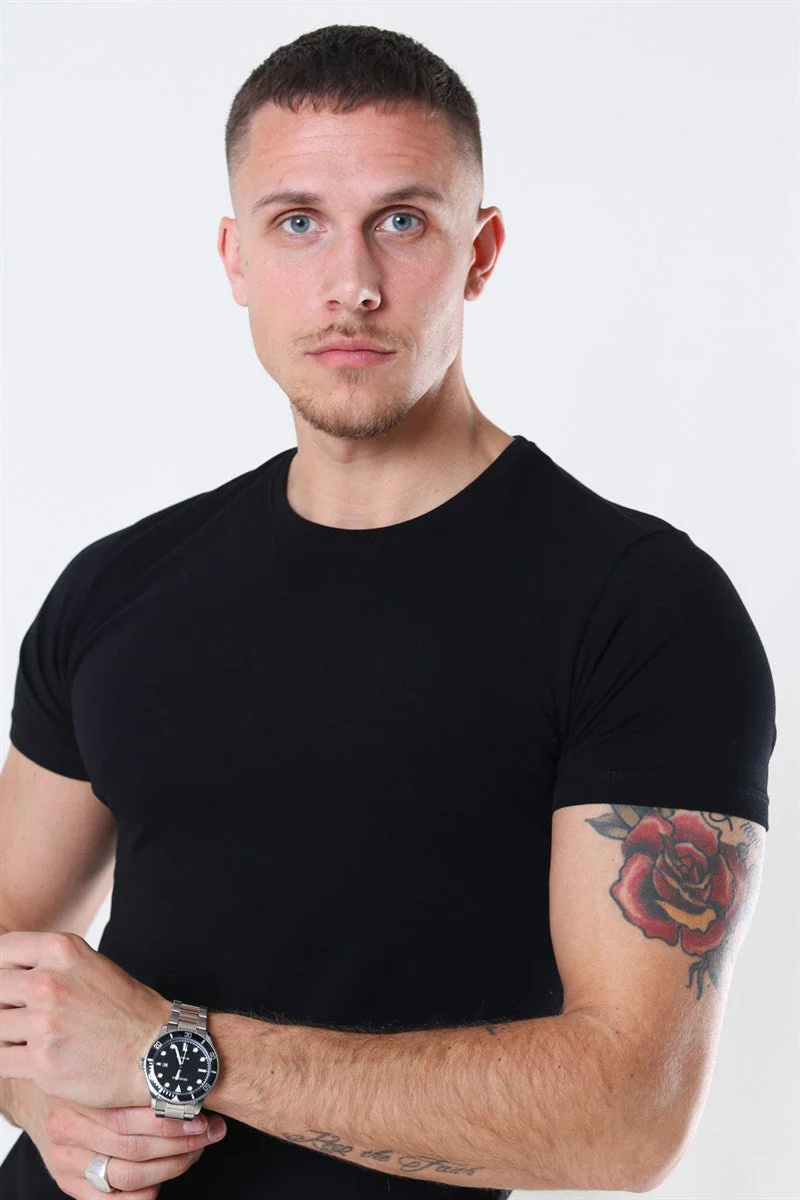Basic Brand Shape T-shirt 2-Pack Black - Image 3