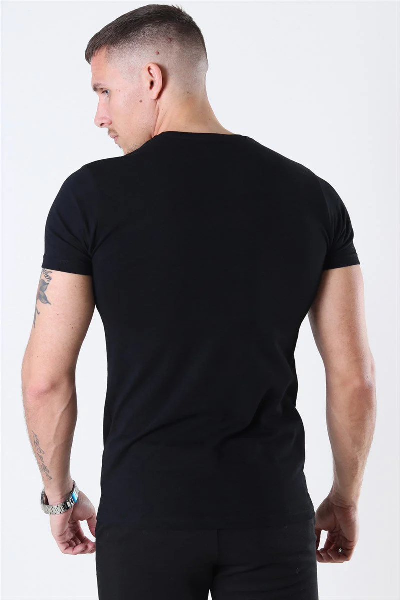 Basic Brand Shape T-shirt 2-Pack Black - Image 4