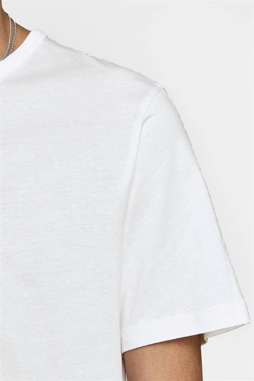 Jack & Jones Basic Crew Tee SS 2-Pack White - Image 4