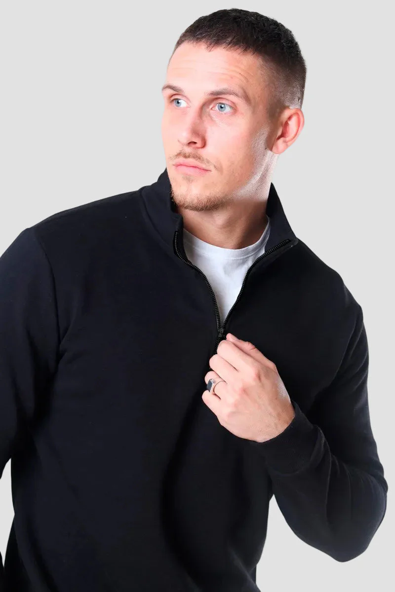 ONLY & SONS Ceres Half Zip Sweat Black - Image 4