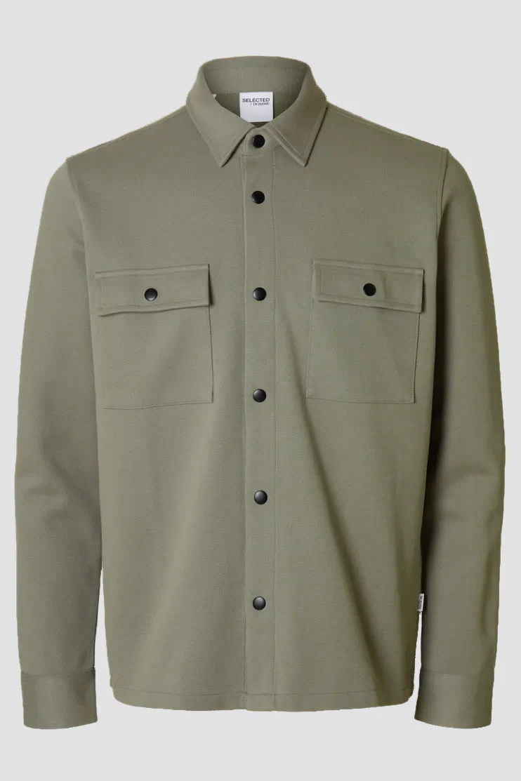 Selected Jackie Sweat Jacket Vetiver - Image 4