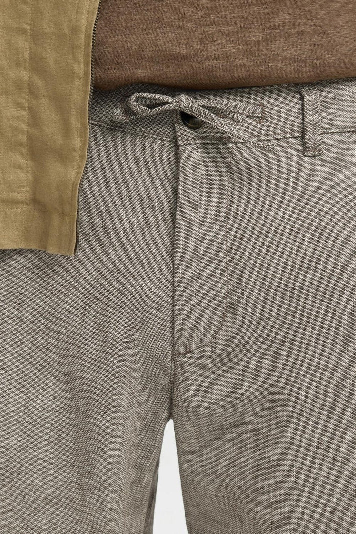 Selected Regular Brody Linen Blend Shorts Delicioso - Image 5