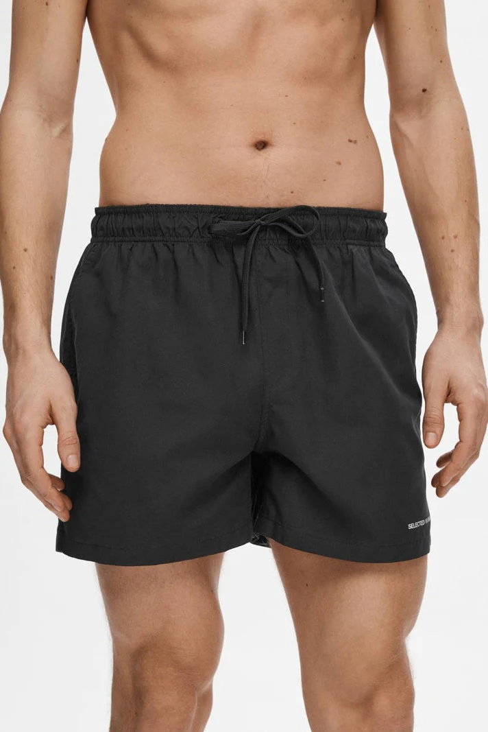 Selected Dane Swimshorts Black - Image 2
