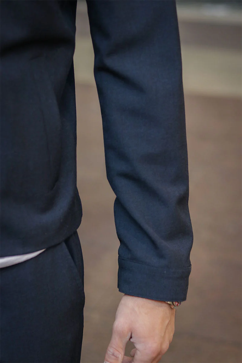 Selected Robert Overshirt Dark Sapphire - Image 4