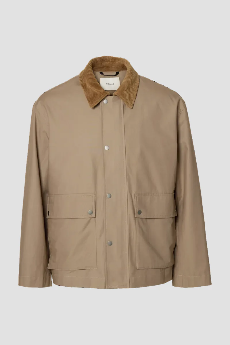 Selected Kyle Weathered Teak Jacket - Image 7